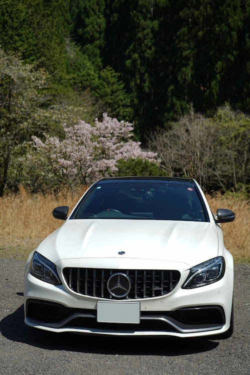 Cクラスの春ですね・4月もよろしくお願い致します🌸・サクラと愛車・桜とコラボ・桜コラボに関するカスタム事例の投稿画像3枚目