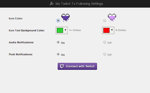 My Twitch Tv Following