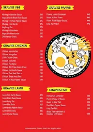 Ninja Noodles menu 1