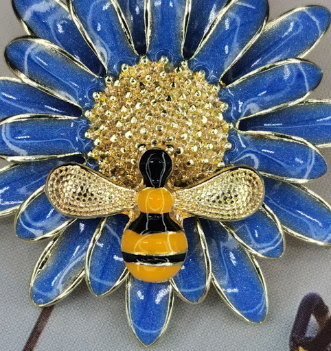 Title 1, European and American New Enamel Sunflower Dais...