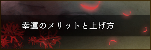 ビルド 仁王2 幸運