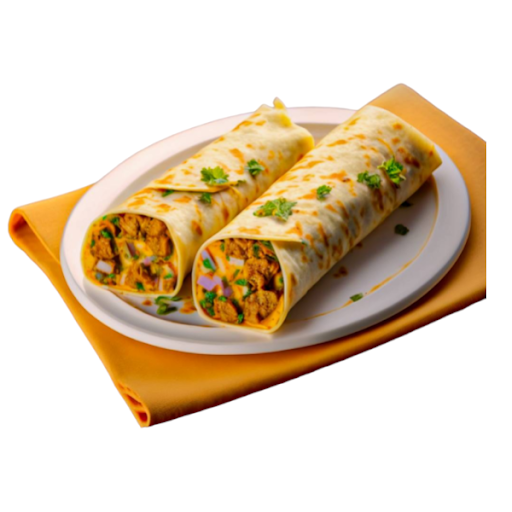 Aloo Tikiya Roll