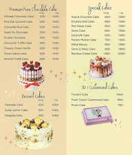 The 90S Cake Gallery menu 6