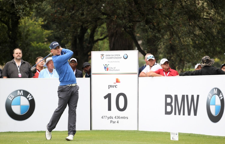 Brandon Stone during day 1 of the 2018 BMW SA Open Championship at Glendower Golf Club on January 11, 2018 in Johannesburg, South Africa.