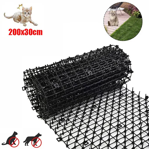 200x30cm Pest Dog Cat Scat Mat Garden Anti Cat Dog Gardening Supplies Cat Scat Mat Cat And Dogs Repellent Mat Anti Cat T