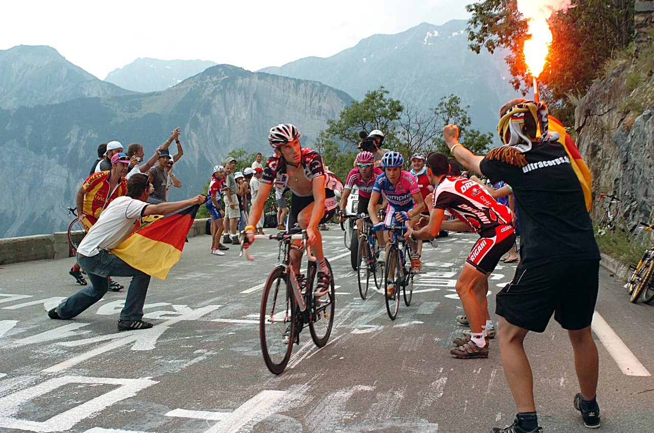 Cyclists in Tour de France