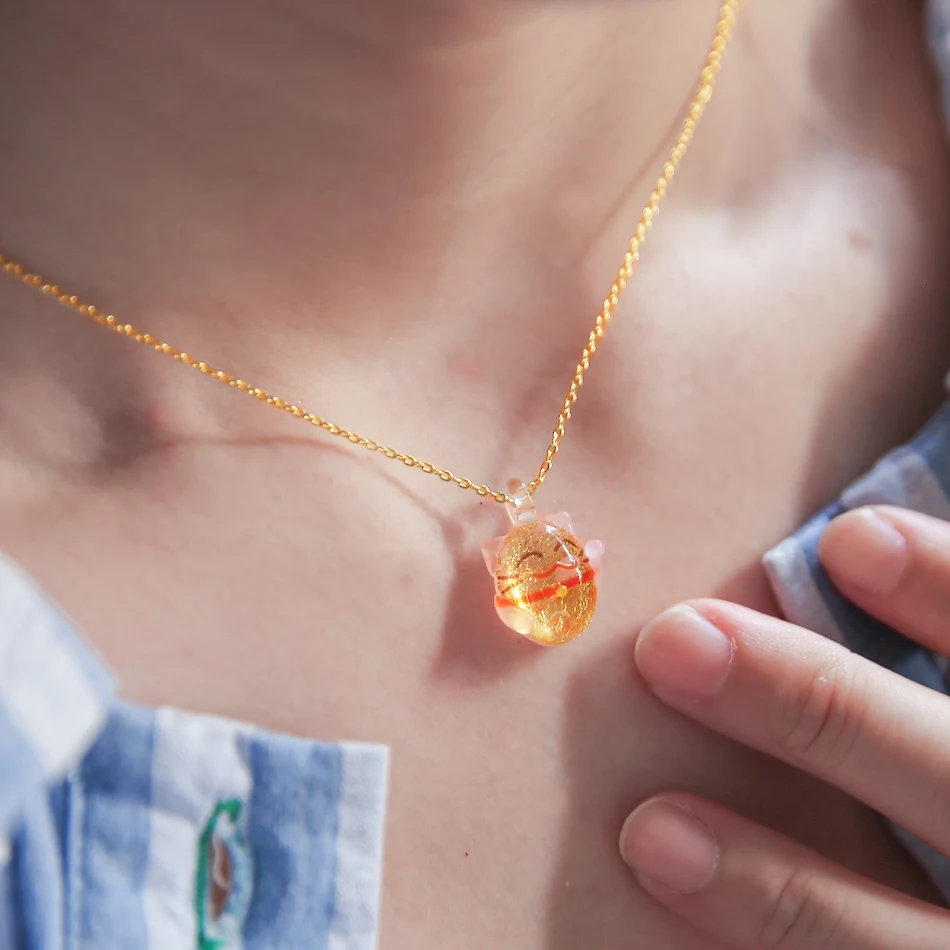 Handgemaakte Zodiac Perzikbloesem Ketting – Gepersonaliseerde sterrenbeeld ketting. Unieke sieraden voor jou of als cadeau.