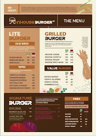 Inhouse Burger menu 1