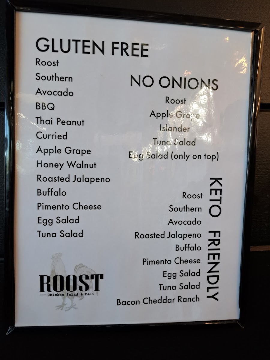 Gluten-Free at Roost