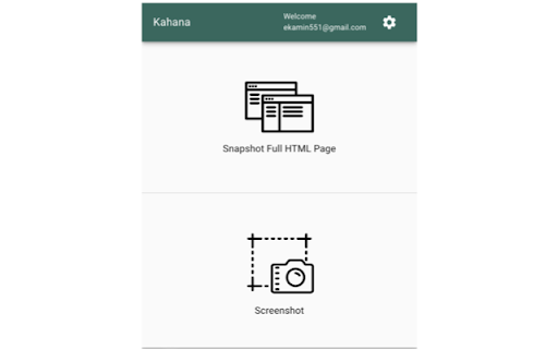 Kahana Web Saver - Dev