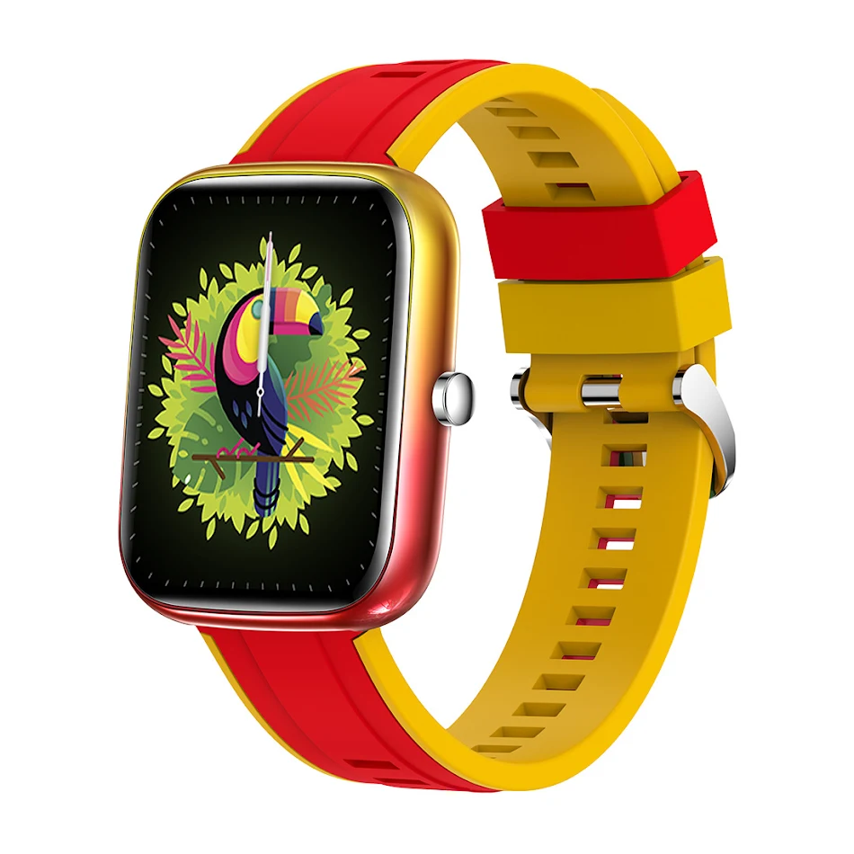 Montre connectée Watchy étanche avec écran complet. Suivez votre activité, recevez des notifications et profitez de l'écran tactile.