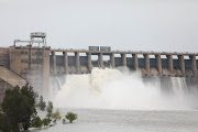 Eight sluice gates have been opened on the Vaal Dam after heavy rainfall. File photo.