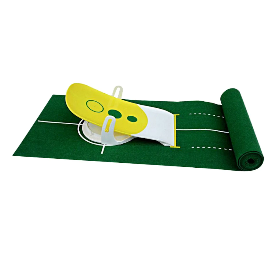 Divertente ed efficace esercitatore per putter precisi. Migliora il tuo gioco di golf con questo strumento, aumentando la precisione e il divertimento.