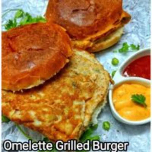 Omelette Grilled Burger