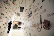 THINK-TANK: A tunnel of homepage logos at the Google campus near Venice Beach, in Los Angeles. We need intellectual environments that create a sense of hunger, ambition and aspiration