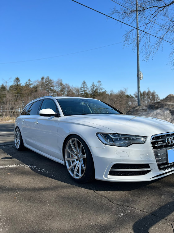 A6 アバントの車高調整・STOPTECH・カーヴェー・ディクセル スリットローター・クリムソンに関するカスタム事例の投稿画像3枚目