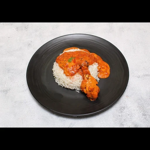 Kadhai Chicken + Rice