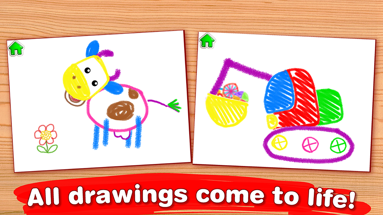 Drawing for Kids! Coloring Children Games Toddlers Android Apps on