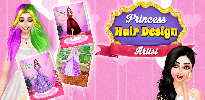 Princess Hair Saloon Design