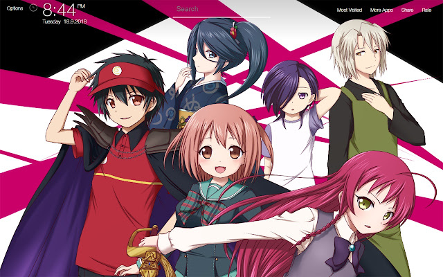 The Devil Is A Part Timer Wallpapers New Tab