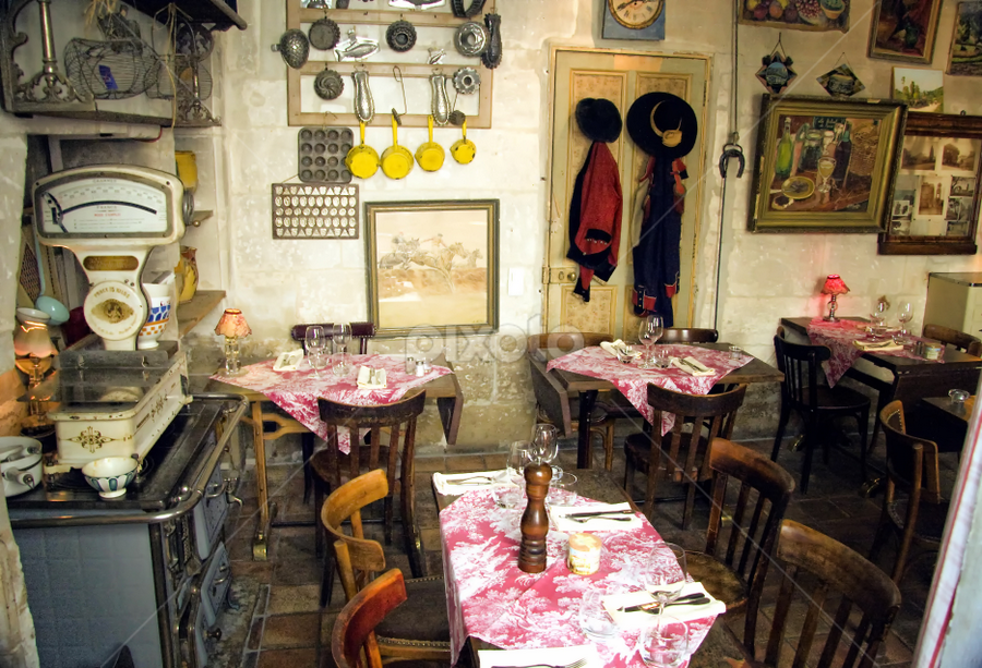 Vintage French Nudists - old french restaurant | Homes | Buildings & Architecture | Pixoto