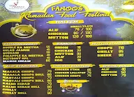 Fanoos Express menu 1