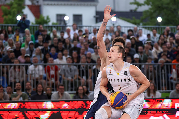 3X3 Belgian Lions weer in actie en bereiken ondanks nederlaag tegen Nederland de kwartfinales op het EK