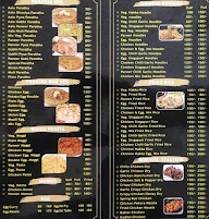 Gupta Paratha Point menu 1