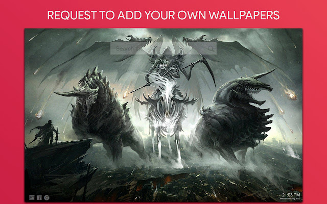 Grim Reaper Wallpaper HD Custom New Tab