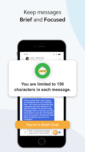 Screenshot Peaceful CoParenting Messenger