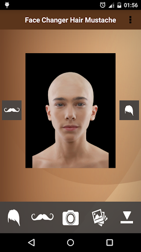 Face Changer Hair mustache