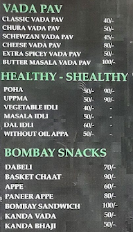 Bombay Di Gaadi menu 1