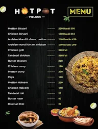 Hot Pot Village menu 3