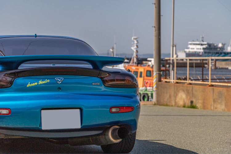 RX-7の海・三連休・渥美半島・伊良湖岬・クリスタルポルトに関するカスタム事例の投稿画像3枚目