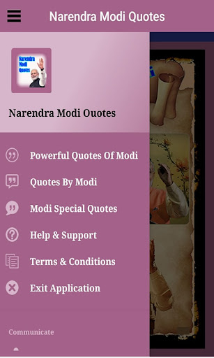 Screenshot Narendra Modi Quotes