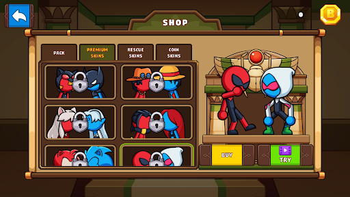 Screenshot Stick Red Blue: Mystery Quest