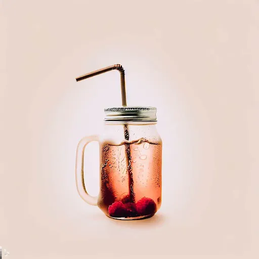 Raspberry Iced Tea [450 Ml, 1 Mason Jar]
