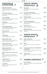 Abejo menu 3