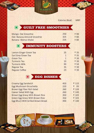 Hashva Health Cafe menu 2