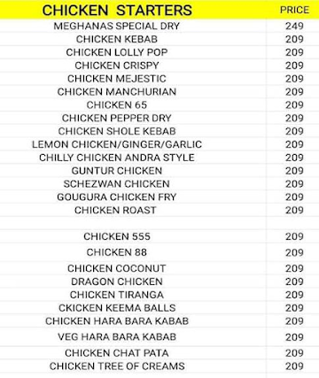 New Ambur Biryani menu 