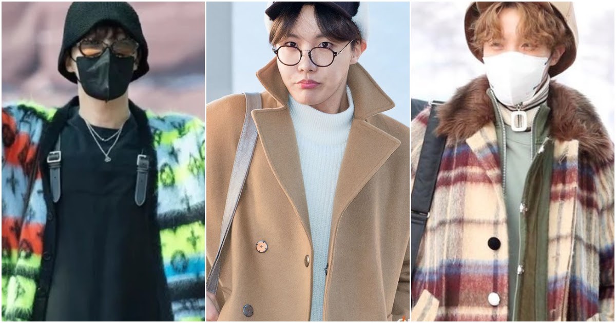 BTS's J-Hope Gains Attention For His Impressive Airport Fashion - Koreaboo