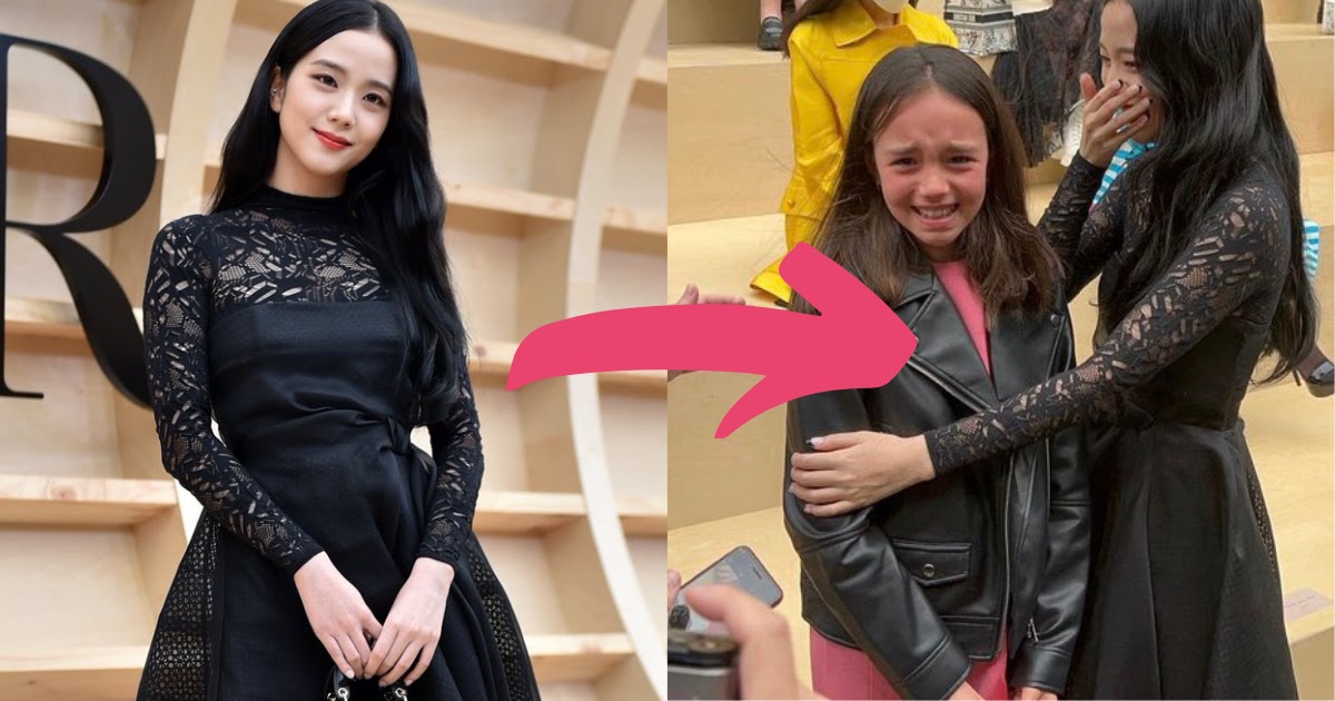 Daughter of 'Dior' director sheds tears after meeting BLACKPINK's Jisoo