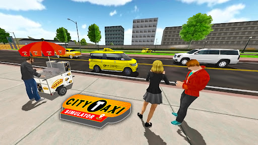 Screenshot City Taxi Game Simulator 2023