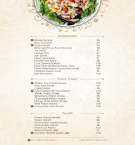 Kaveri's menu 1