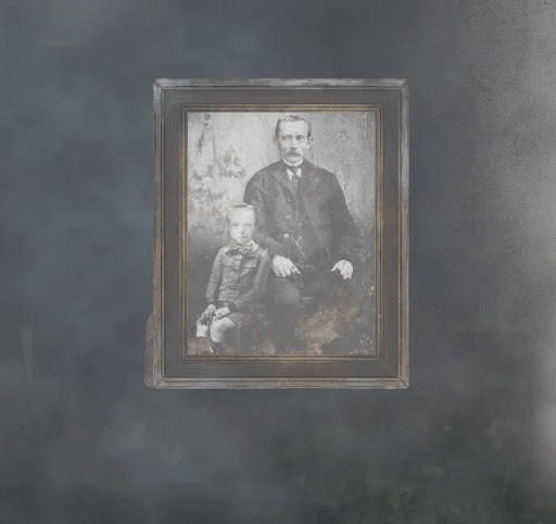 Charred Picture Frame