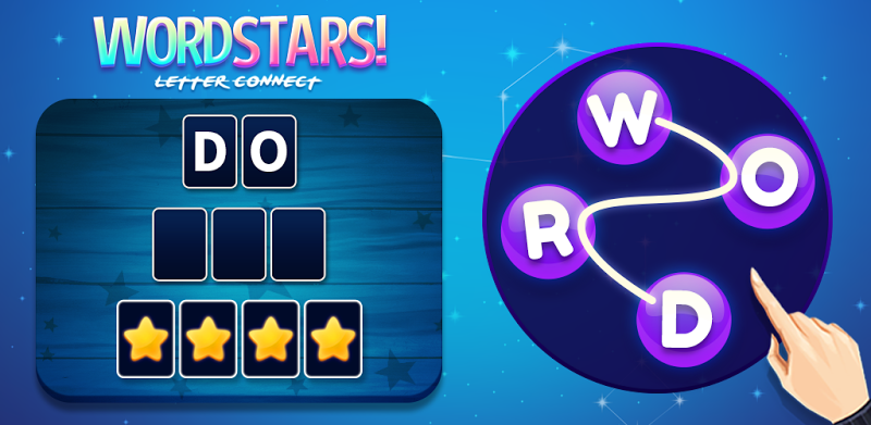 Word Stars - Letter Connect & Puzzle Bubble Game