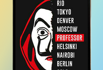 Money Heist Moscow Wallpaper