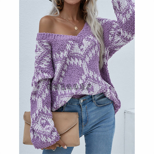 Title 3, Womens Knitted Commuter Pullover Sweater