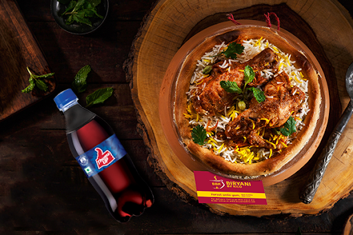 Toofani Chicken Biryani + Thums Up