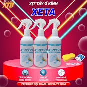 Tẩy Ố Kính Ô Tô Phủ Nano Xeta Dung Tích 300Ml Mẫu Mới 2023 Làm Sạch An Toàn Cho Kính Xe, Tẩy Ố, Mốc Cặn Canxi